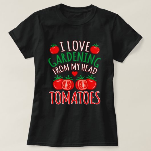 トマトおもしろい野菜の衣装 Tシャツ (デザイン正面)