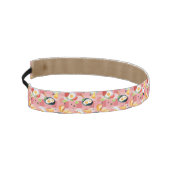 トマトおよび卵焼きパターン アスレチックヘッドバンド (左)