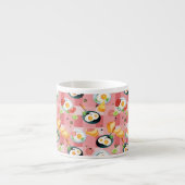 トマトおよび卵焼きパターン エスプレッソカップ (正面)