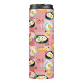 トマトおよび卵焼きパターン タンブラー (裏面)