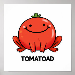 トマトかわいいトマトトートーンドプン ポスター
