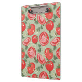 トマトが付いている抽象的なパターン クリップボード (左)