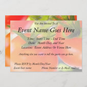 トマトが閉まる 招待状 (正面/裏面)