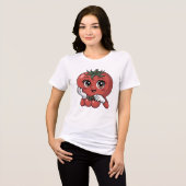 トマトちゃん トライブレンドＴシャツ (正面全面)