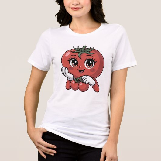 トマトちゃん トライブレンドＴシャツ (正面)