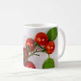 トマトつる植物 コーヒーマグカップ