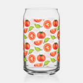 トマトとオレガノリーフ ガラス缶 (裏面)