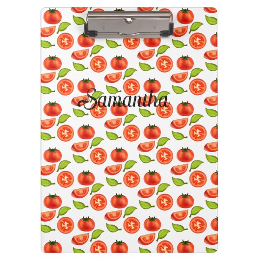 トマトとオレガノリーフ クリップボード (正面)