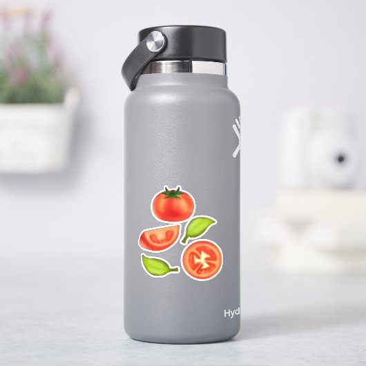 トマトとオレガノリーフ シール (HydroFlask)