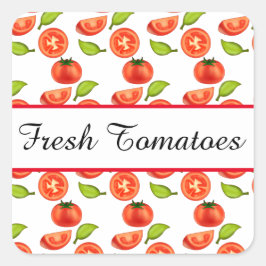 トマトとオレガノリーフ スクエアシール