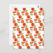 トマトとオレガノリーフ ポストカード (正面/裏面)