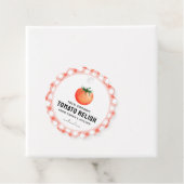 トマトとパター市松模様にンで フェイバータグ (インサイチュ)