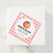 トマトとパター市松模様にンで フェイバータグ (インサイチュ)