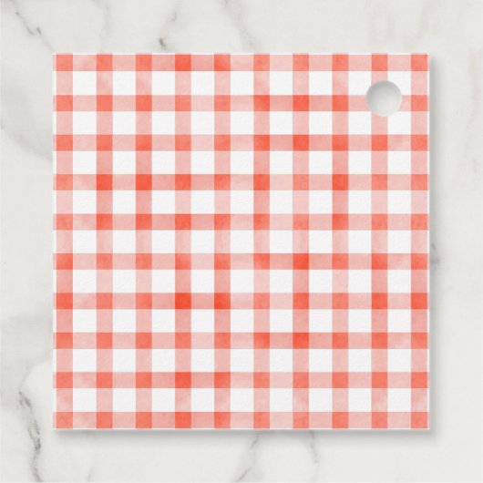 トマトとパター市松模様にンで フェイバータグ (裏面)