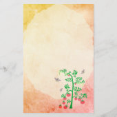 トマトとミツバチ3 (裏面)