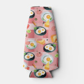 トマトと揚げ卵のパターン ボトルクーラー (正面)