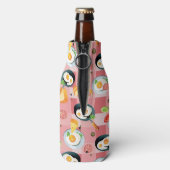 トマトと揚げ卵のパターン ボトルクーラー (ボトル裏面)