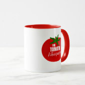 トマトのささやき人 ガーデニング コーヒーマグ マグカップ (正面右)