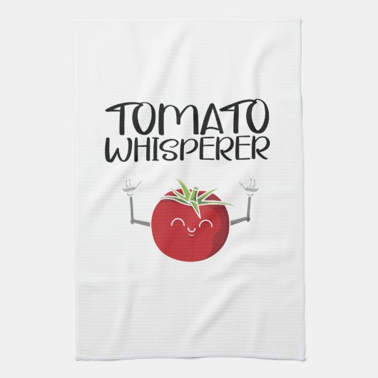 トマトのささやき キッチンタオル (縦)