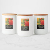 トマトのキッチン保存食，缶詰，トマトソース フードラベル (ボトル)