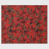 トマトのギフトラッピング紙 ラッピングペーパー (フラット)