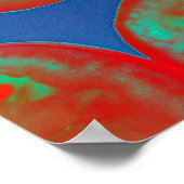 トマトのスライス ポスター (角)