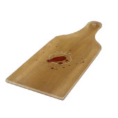 トマトのチョーク概要血液スパッタ犯罪現場 カッティングボード (角)