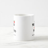 トマトのトマトのおもしろマグカップ コーヒーマグカップ (中央)