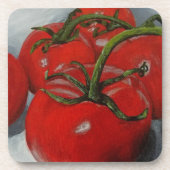 トマトのプラスチックのコースター コースター (正面)