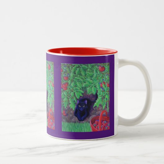 トマトのマグカップに潜む ツートーンマグカップ (右)