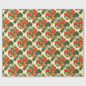 トマトのヴィンテージの植物のプリント ラッピングペーパー (フラット)