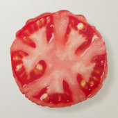 トマトの切れ ラウンドクッション (裏面)