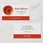 トマトの名刺 名刺 (正面/裏面)