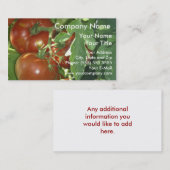 トマトの名刺 名刺 (正面/裏面)