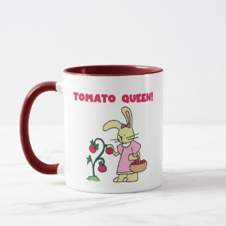 トマトの女王のTシャツおよびギフト マグカップ