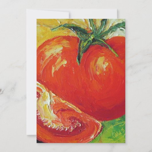 トマトの招待状 招待状 (正面)