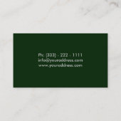 トマトの新しいジュースの野菜菜食主義カード 名刺 (裏面)