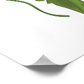 トマトの柄 ポスター (角)