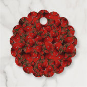 トマトの贈り物/メッセージカード – オプシパーソナライズされたョン フェイバータグ (裏面)