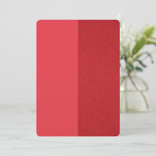 トマトの赤いイベント招待状 - カスタマイズ可能 招待状 (スタンド正面)