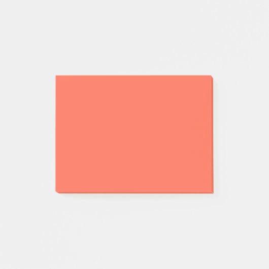 トマトの赤い無地 ポストイット (正面)