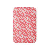 トマトの赤と白のdeco バスマット (正面縦)
