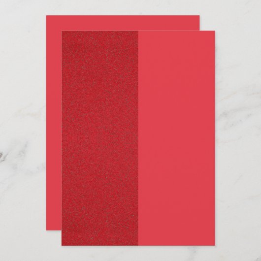 トマトの赤 デュオ フラット カード - カスタマイズ可能なデザイン (正面/裏面)