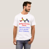 トマトの遺伝子が多い – 科学の事実 Tシャツ (正面フル)