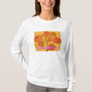 トマトの集りの水彩画(トマトの石) Tシャツ