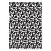 トマトを含む新鮮な野菜。 テーブルナンバー (裏面)