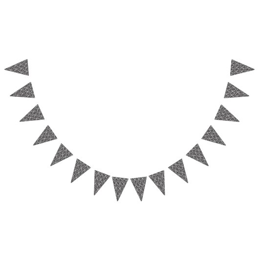 トマトを含む新鮮な野菜。 バンティングフラッグ (全)