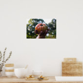 トマトを持つ庭師プリント ポスター (キッチン)