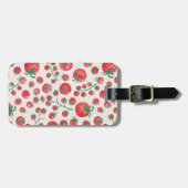 トマトウォーターの色 ラゲッジタグ (正面横)