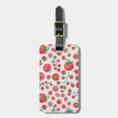 トマトウォーターの色 ラゲッジタグ (正面縦)